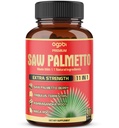 Premium Saw Palmetto Kapsler - Kombineret med Ashwagandha, Gurkemeje, Tribulus, Maca, Green Tea, Ingefær, Holy Basil & Mere - 90 Kapsler 3- Måned Supply