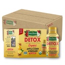 Det Hvide Hus Detox Apple Cider Vinagar Shots, Raw Ufiltreret, On the Go (Detox, pakke af 24)
