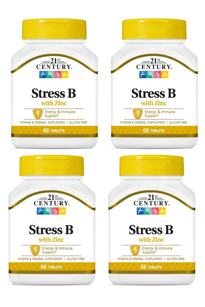 21. århundrede Stress B W / Zink 66 Greve (4 Pack)