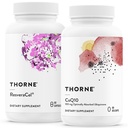 THORNE - Cellular Health Bundle - CoQ10 & NiaCel 400 - Support Energy, Cellular Defense & Sund Aging - 30 til 60 Servering