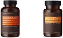 Elementer B Complex (65 kapsler) og Elementer Vitamin D3 (180 Softels)