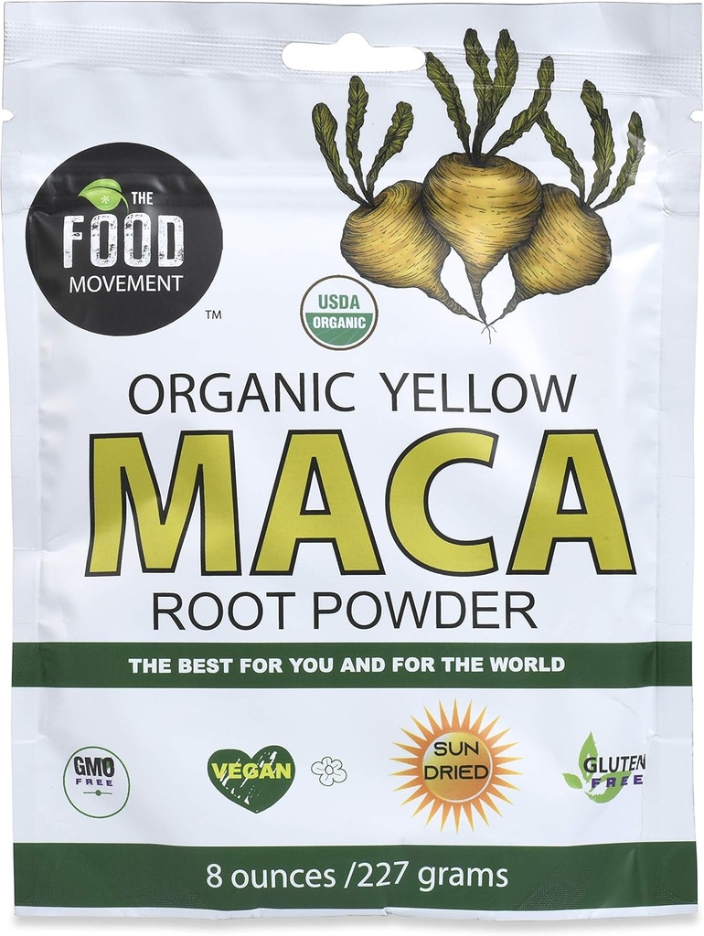 The Food Movement Organic Gul Maca Root 8 oz