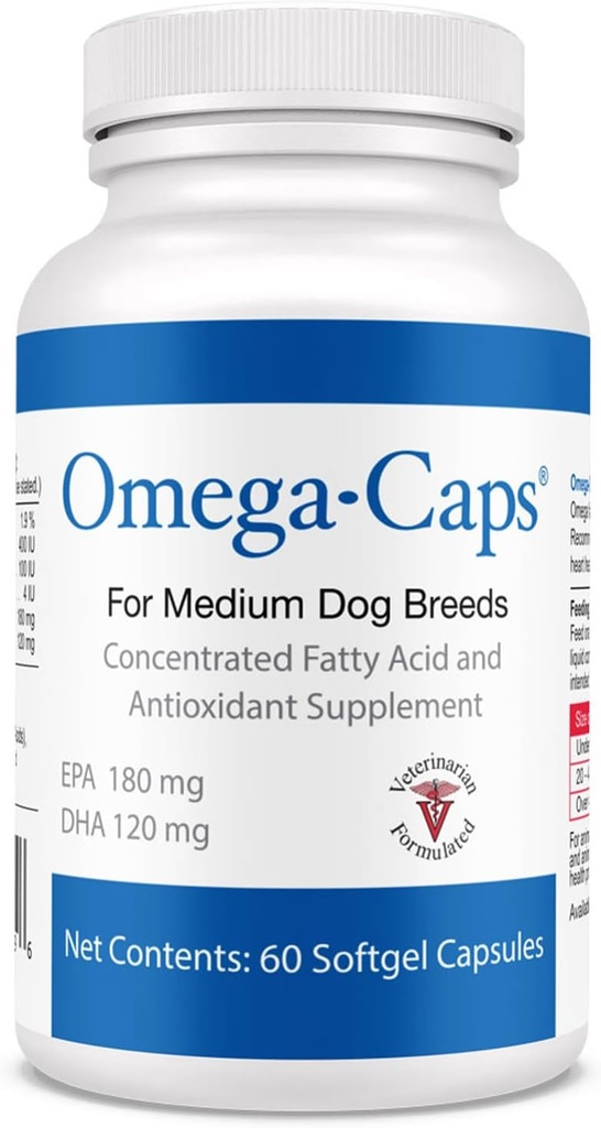 Omega 3, Vitaminer, Mineraler, Antioxidanter - Support immunsystem, Joints, Heart, og Brain - 60 Softgel kapsler
