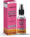 Liposomal Vitamin B12 Sprøjte 124; 60 Servering • 124; 2 Måned Tilgang • 124; 1 fl oz • 124; Non- GMO • 124; Ingen Tilføjet sukker • 124; Gluten Gratis • 124; Rejse venligt • 124; Understøtter energi, nerve sundhed og hjerne funktion