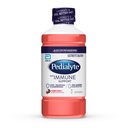 Pedialyte med immunforsvar Electrolyte Solution, Hydration Drink med zink, Selen, og Magnesium, Cherry Punch, 1 Liter