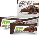 MusclePharm Combat Sport Bar, Chokolade Cake Flavor High Protein Bars, Combat Cravings, Fuel Performance & Meet Energy Demands, 20g Protein fra Whey Protein, 5g Fiber, Gluten Free, 12 Barer