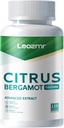 Organic Citrus Bergamot 1400mg, 120 kapsler - 25: 1 Citrus Bergamia - Essential Oil and Citrus Bioflavonoids - Natural Heart Health Kosttilskud til kvinder og mænd - non-GMO piller