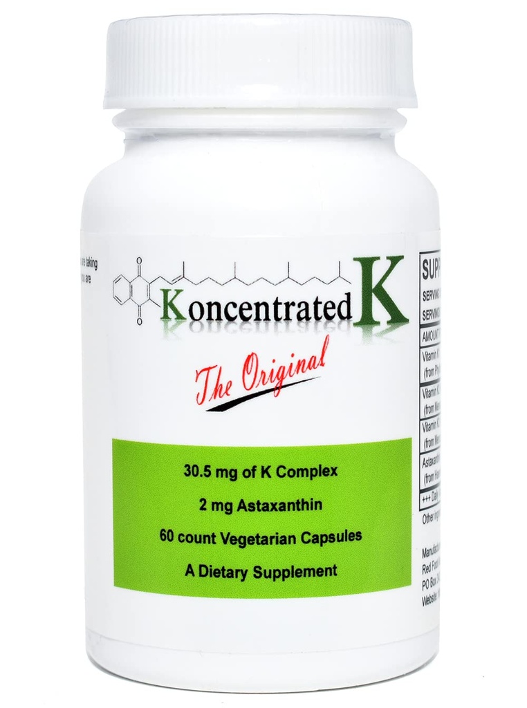 30,5 mg Ks, 2 mg Astaxanthin