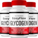 Easy Flow Glycogen Support Kapsler - Officiel Formel Glycogen Support EasyFlow Pills, Easy Flow Pills - Maksimal styrke, Glyco Optimizer Pills, Samlet sundhed, Easy Flow Kapsler Anmeldelser (3 Pack)
