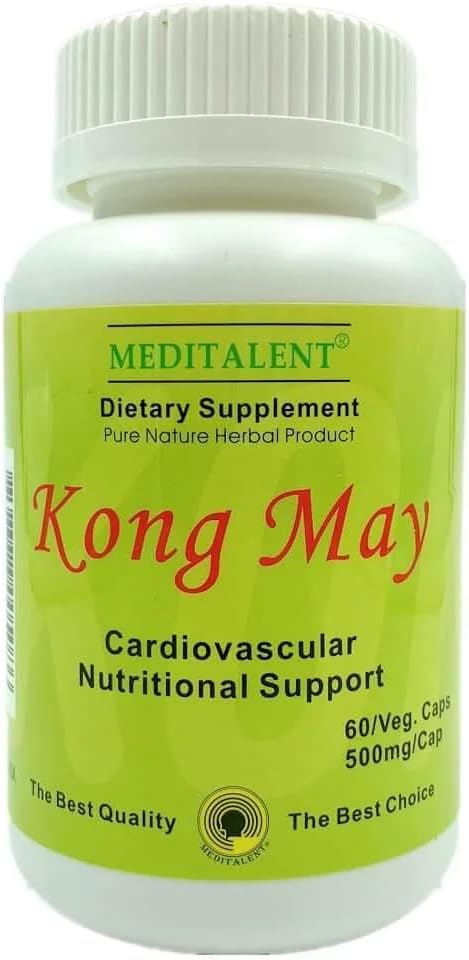 Kong Maj Herbal tillæg med rød gær ris, Nato gæret pulver, Antrodia svampe