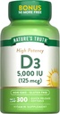 Nature 's Truth Vitamin D3 5000 IE (125 mcg)