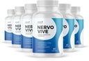 Nervovive Nerve Support - Avancerede Formel Nerve Health Kosttilskud, Alle naturlige potent supplement, Maksimal styrke for total sundhed og wellness - 60 kapsler, 6 Måned Supply