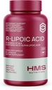 Stabiliseret R- lipoinsyre 300mg per servering, R Alpha liposyre ALA supplement Antioxidant til nerve, Energi & Metabolisme Support, NSF Certified Supplements, Non- GMO & Vegan, 60 Kapsler, 2 Måned Supply