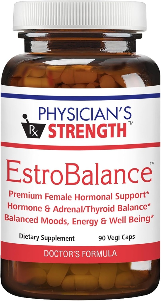 Lægens styrke EstroBalance - 90 Vegi Caps - Hormonsystemet Metabolic Support - 45 Serveringer