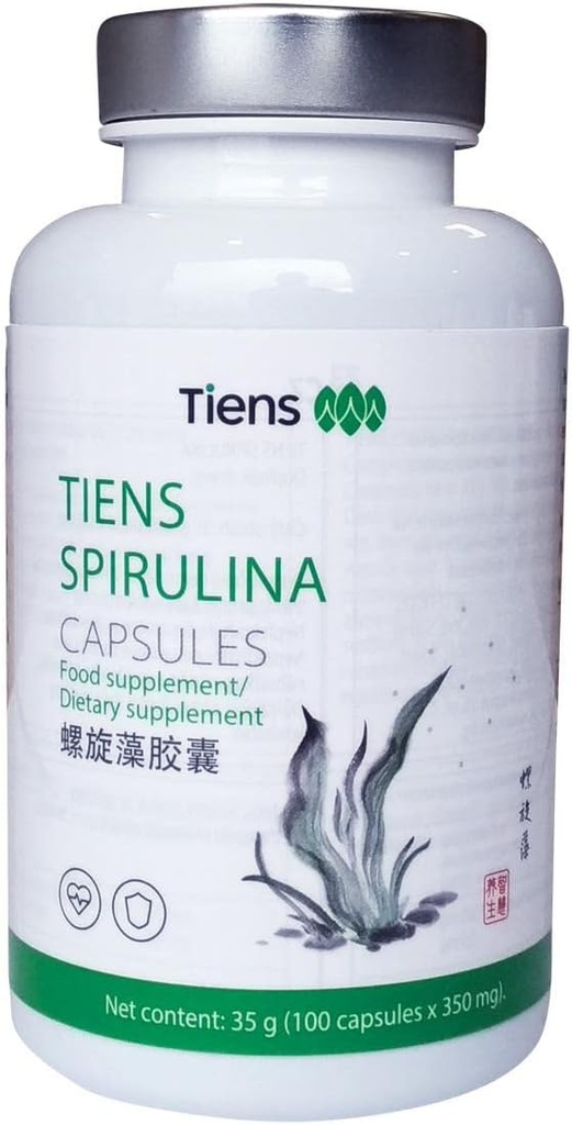 Tiens Spirulina- kapsler (100 Tæl)