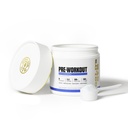 Gold 's Gym Nutrition Pre- Workout pulver Budd124; Soy- Free, Keto, Vegan Premium Flavor Præ- Workout med naturlig koffein, L- Citrullin, Alpha GPC, Beta- Alanine, og antioxidanter, 20 Servere (Blå Hindbær)