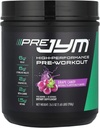 JYM Supplement Science Pre JYM Grape Candy Pre Workout Pulver til mænd og kvinder, BCAA, Nootropics, Creatin HCI, Citrullin, Beta- Alanine, Betaine, Taurine, Huperzine, 30 Servere