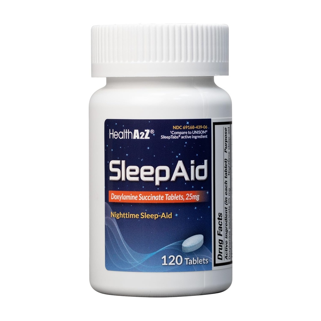 HealthA2Z ® Sleep Aid Note 124; Doxylamin Succinate Tablets 25mg