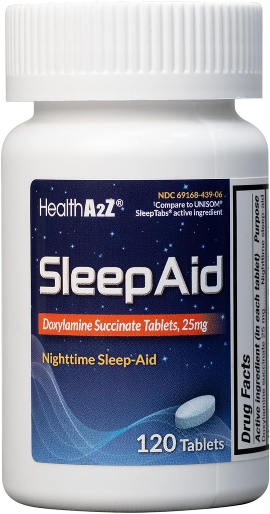 HealthA2Z ® Sleep Aid Note 124; Doxylamin Succinate Tablets 25mg