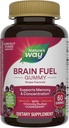 Nature 's Way Brain Fuel, Understøtter hukommelse og koncentration *, Brain Function Support *, Klinisk Studerede Cognidrue ®, Grape Flavored, 60 Gummies