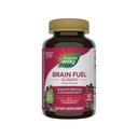 Nature 's Way Brain Fuel, Understøtter hukommelse og koncentration *, Brain Function Support *, Klinisk Studerede Cognidrue ®, Grape Flavored, 60 Gummies