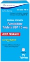 Famotidine 10mg tabletter, 90 Tæl (Sammenlign med Pepcid AC)