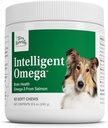 Terry naturligt Intelligent Omega - Hund sundhed forsyninger til hjerte, hjerne og øje sundhed - Kæledyrsbehandlinger - Hjerte, hjerne og øje støtte til hunde - 60 bløde tygger