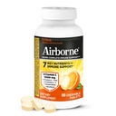 Airborne C-vitamin 1000mg (per servering) - Citrus Chewable Tablets (96 Tæl i en kasse) - Packaging May Vary