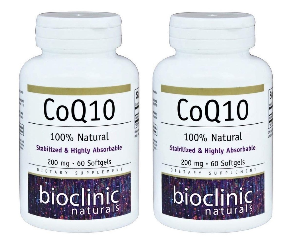 CoQ10 200mg 60 Softgel (pakke med 2)