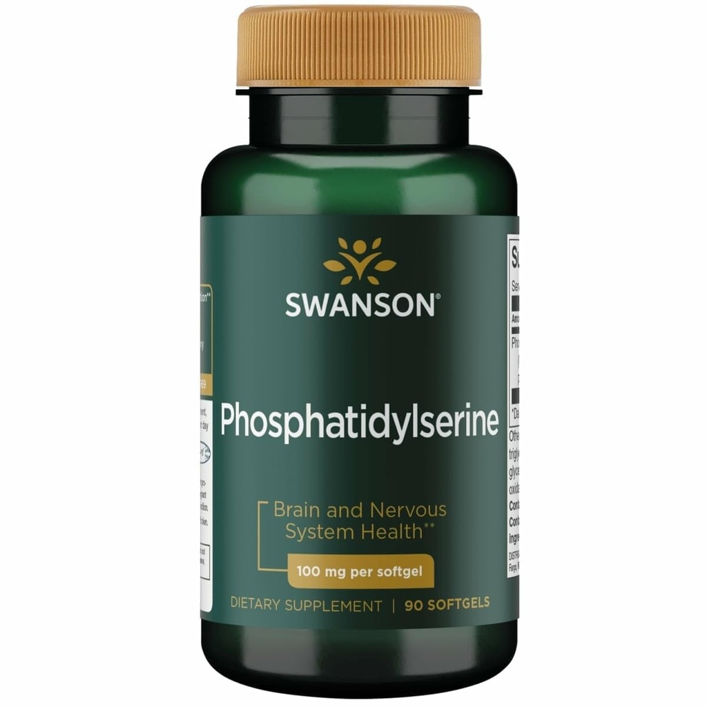Swanson Phosphatidylserin 100 Milligram 90 Sgels