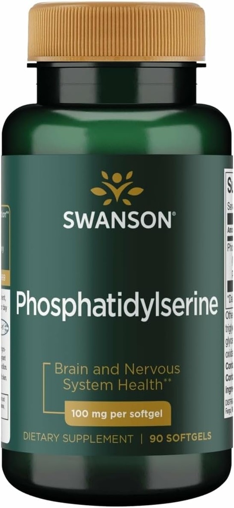 Swanson Phosphatidylserin 100 Milligram 90 Sgels