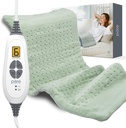 Pure Berigelse PureRelief XL varmeregl - 12 "x 24" Elektrisk varmeregl til rygsmerter & kramper, 6 varmeindstillinger, FSA / HSA Egnet, Soft Machine Wash Fabric, Auto-Off & Fuist Heat (Zen Green)
