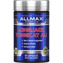 ALLMAX Essentials LongJack Tongkat Ali - 60 kapsler - Mænd sundhed supplement - Forbedrer Vitality - 60 servicer