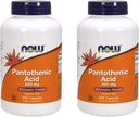 Now Foods Pantothenic Acid 500 mg, 250 Capsule (2 Pack)