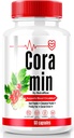 NutraRize Coramin Capsules, All-Natural Formula to Maintain Healthy Levels, Maximum Strength Supplement, Premium Blood Flow Support, Official Vitamin Pills, Cora min Capsulas Reviews (60 Capsules)