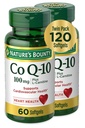 Nature 's Bounty CoQ10 100mg Twin Pack, 60 Greve, 2 Pack