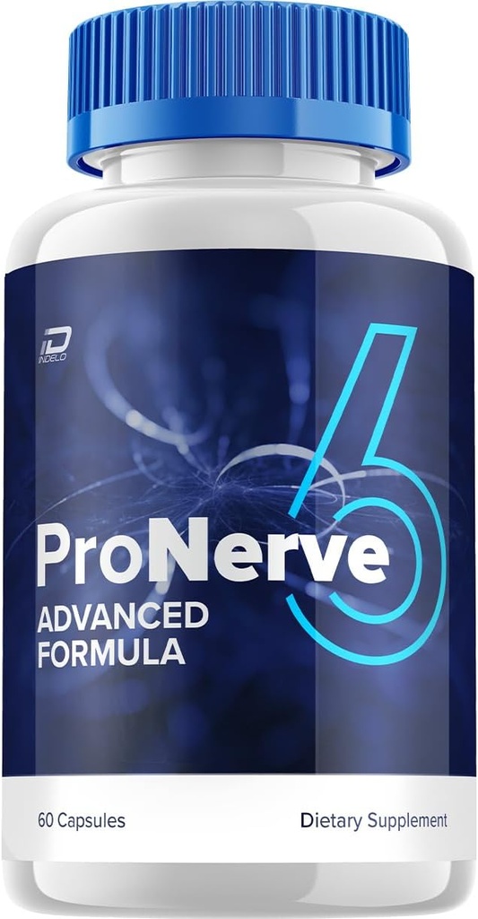 ProNerve 6 Capsules Advanced Nerve Formel Nerve Pro Pills (1 pakke - 60 kapsler)