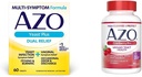 AZO Gær Plus Dual Relief 60 tabletter, Gær Infektion & Vaginal Symptom Relief + Cranberry Pro Urinary Tract Health Supplement 600mg PACRAN, 1 Servering = mere end 1 glas Cranberry Juice 100 CT