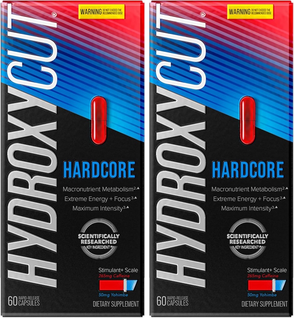 Hydroxycut vægttab piller til kvinder & mænd Hardcore; vægttab supplement piller til 124; energi piller til at tabe vægt