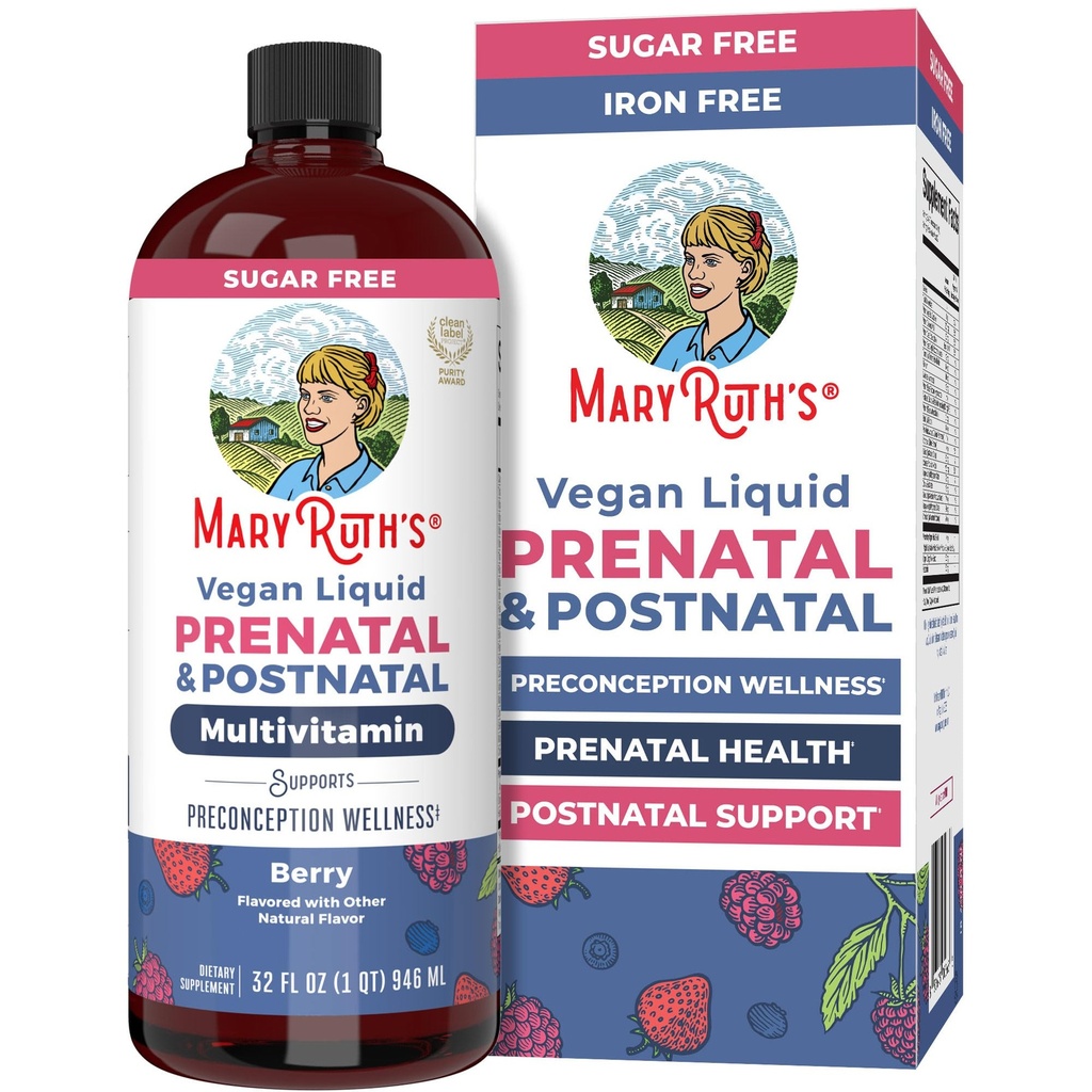 MaryRuth Organics Postnatal & Prenatal Vitamin til kvinder