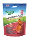 Emerald Pet Feline Health Chews UT Support - Natural Grain Free Urinary Tract Health Cat Chews - Kat Urinary Kosttilskud med kranbær, Chicory Root, og Mælkebøtte Leaf Extract - Made in USA, 2.5 oz