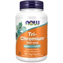 Now Foods Supplements, Tri- Chrom ™ 500 mcg med kanel, Insulin Co- Factor *, 180 Veg kapsler