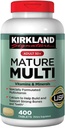 KIRKLAND Signature Voksen 50 + Multi Vitamin & Min, 400 tabletter (2 pakke)