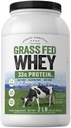 Carlyle Grass Fed Whey Protein Powder Medical 124; 2lb Medical 124; 33g Protein Per Serving Medical 124; Unflavored Medical 124; Sugar and Hormon Free Medical 124; Non-GMO and Gluten Free Supplement Medical 124; af Herbage Farmstead