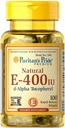 Puritans Pride Vitamin E 268 mg blandede tocopheroler Naturlig immunforsvar af Pride ®, 400 IE /, 100 Greve