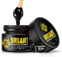 Boysea Organic Himalayan Shilajit Resin, 600 mg Gold Grade Maksimal Potens Natural Organic Shilajit Resin for Mænd & Kvinder med 85 + Trace Minerals & Fulvic Acid for Focus & Energy, Immunitet - 1.7 Ounce Formand