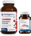 Metagenics Relief Duo - Magnesium Glycinate & SPM Aktiv - 120 tabletter Magnesium Glycinate til nervesystem support - 60 softgels af SPM Aktiv til fælles comfort & mindre besvær Relief