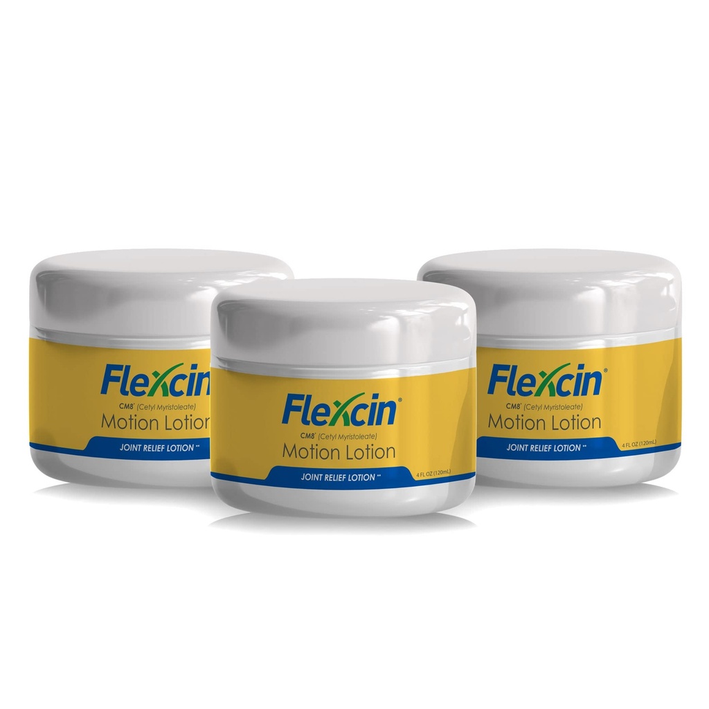 Flexcin med CM8 Motion Lotion 4 oz Jar - 3 Pack (4oz Jars)