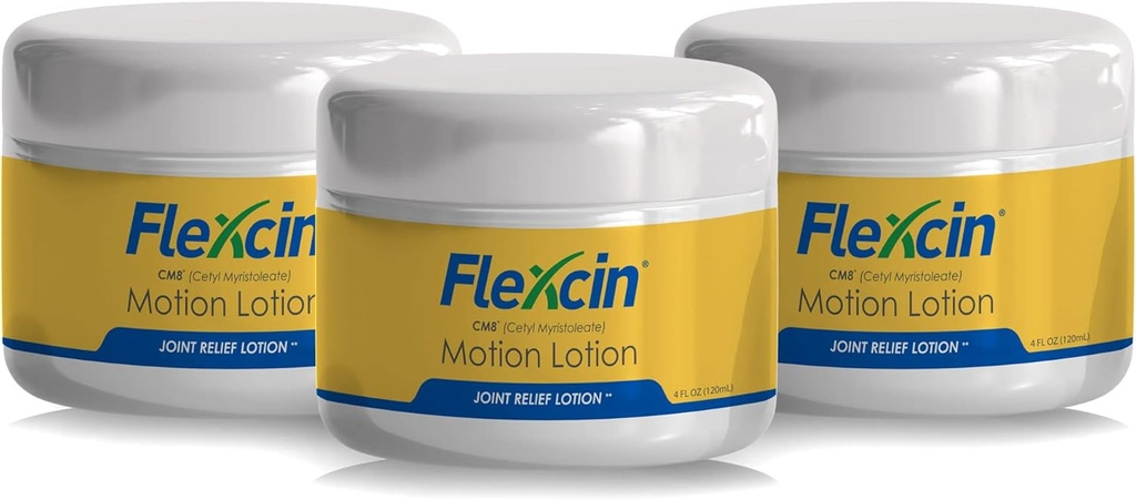 Flexcin med CM8 Motion Lotion 4 oz Jar - 3 Pack (4oz Jars)