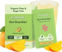 Mærk varer Gut Guardian, Organic Fiber, Probiotic & Prebiotic Powder, Sugar Free, Urter til Bloat, Gut Health Support, fordøjelsessygdomme for mænd og kvinder, Ikke GMO, Vegan, Tropical Mango, 15 Servere